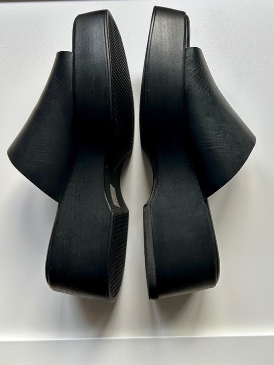 L'INTERVALLE Shoes - L’Intervalle Black Platform Mules - UK Size 41 (US 10)